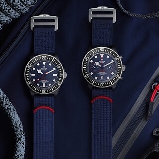 「ペラゴス FXD」とアリンギ・レッドブル・レーシングがコラボした3針モデルとクロノグラフモデル|TUDOR