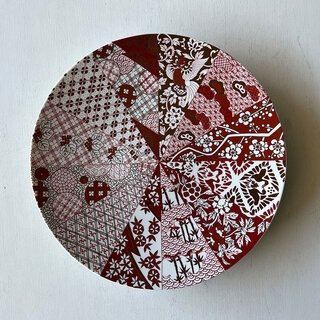 創業1804年の有田焼窯元が「旭日」をモチーフにしたフラットプレートを発表｜ARITA PORCELAIN LAB