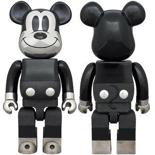 BE@RBRICK MICKEY MOUSE B&W Ver.のROYAL SELANGORモデルが登場 | MEDICOM TOY