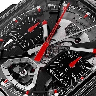 わずか85グラム。フルスケルトンの“モナコ”コレクション新作が登場|TAG HEUER