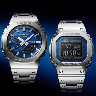 シンプルかつアイコニック! フルメタル外装をさらりと楽しむ大人のG-SHOCK|CASIO
