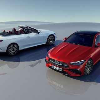 CLEにハイパフォーマンスとカブリオレ、2つのモデルが登場|Mercedes Benz