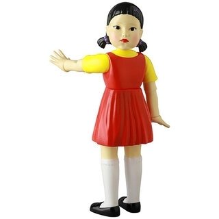 Netflix シリーズ『イカゲーム』のヨンヒ人形がソフビになって登場 | MEDICOM TOY