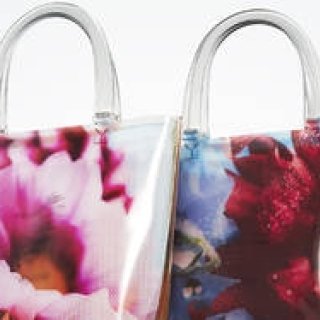 ディスコード ヨウジヤマモト×蜷川実花、花の写真をもちいたクリアバッグを発表｜discord Yohji Yamamoto