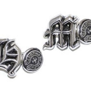 クロムハーツのアルファベットモチーフの新作カフリンクス|CHROME HEARTS