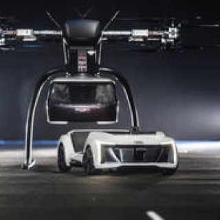 アウディ、エアバスやイタルデザインと“空飛ぶタクシー”をテスト｜Audi