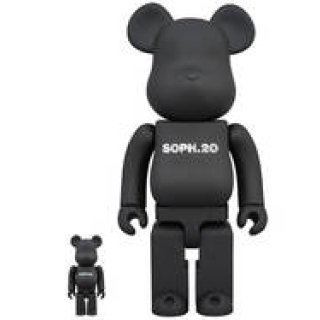 BE@RBRICK SOPH. 20th ANNIV. 100％ & 400％｜MEDICOM TOY
