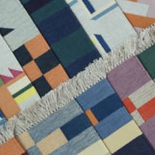 ストックホルム発のデザインユニットOYYO。black&whiteにてラグの受注フェアを開催｜black&white