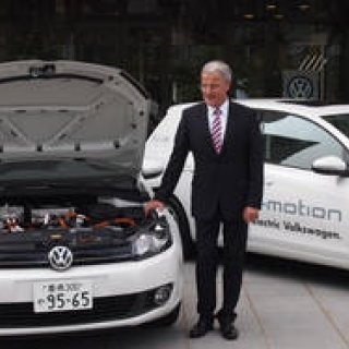 ゴルフ blue-e-motion、来日|Volkswagen