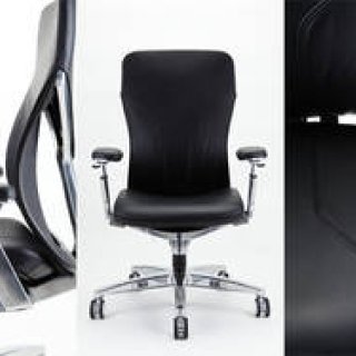 Allsteel｜Facebook本社でも使用しているオールレザーワーキングチェア