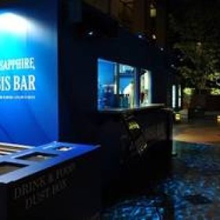 EAT｜恵比寿ガーデンプレイスに限定屋外バー「BOMBAY SAPPHIRE BLUE OASIS BAR」