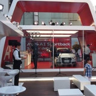 アウデイA1の期間限定ショールームが青山にオープン|Audi