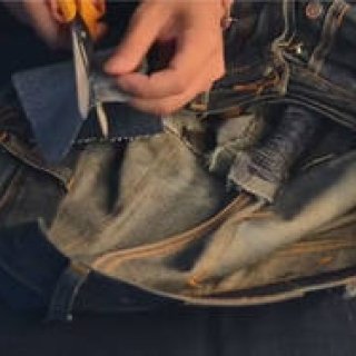 NUDIE JEANS｜リペアすることで、自分だけの一本に
