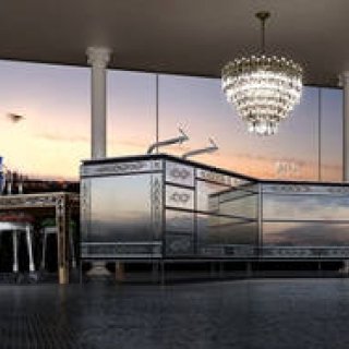 TOYO KITCHEN｜美しい映り込みのあるデコラティブなシステムキッチン「INO Premium Venezia」