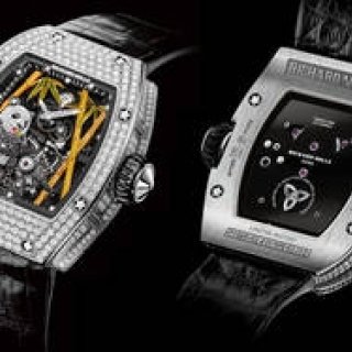 RICHARD MILLE│パンダをリシャール・ミルがジュエリーで表現