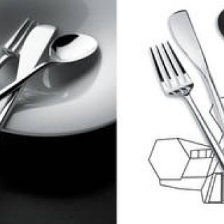 ALESSI｜建築家 伊東豊雄によるカトラリーシリーズ「MU（ムー）」