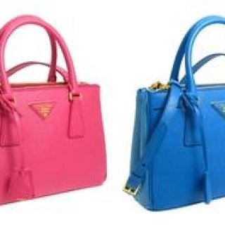 PRADA｜大阪心斎橋店オープン記念限定バイカラーの「サフィアーノ」トートバッグ発売