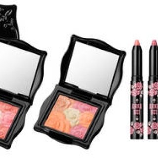 ANNA SUI｜淡くふんわり色づく春色チーク、マットでキュートなリップ クレヨン