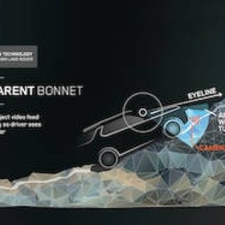 新型ディスカバリーはボンネットを通して地面が見える｜Land Rover