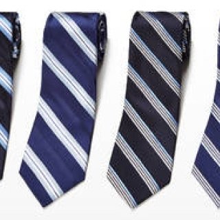 フェアファクスのこだわりが詰まったブルーのストライプタイ｜FAIRFAX