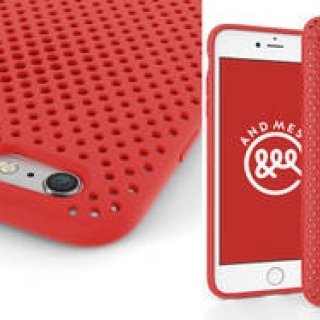 日本製の新素材“エラストマー”を採用したiPhoneケース「AndMesh」|DAQ