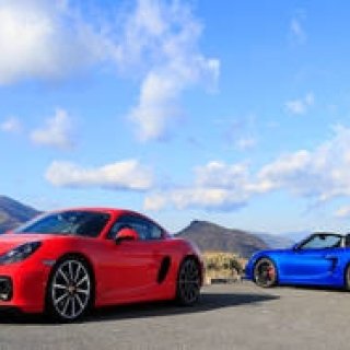 試乗、ボクスターGTS＆ケイマンGTS｜Porsche