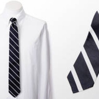 黒ベースのレジメンタルタイで最旬IVYスタイルを楽しむ｜FAIRFAX