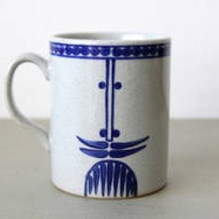 Lisa Larson × 西山陶器 “パパの顔”がほどこされたマグカップ ｜dieci