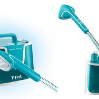 アイロン台いらずでコンパクトな本格派「ガーメントスチーマー」が発売｜T-fal