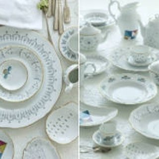 リチャード ジノリ×ミナ ペルホネンの限定コレクション登場|ISETAN