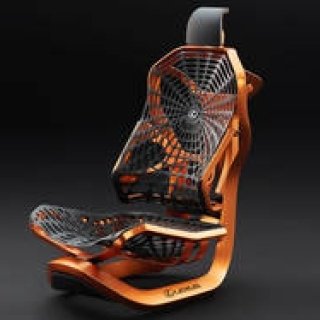 クモの巣を応用したコンセプトシートをパリモーターショーで世界初披露｜Lexus