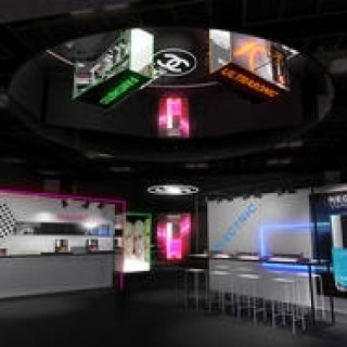 カラフルなメイクを体験。シャネルのビューティイベント「NEON WAVE」|CHANEL