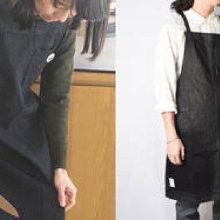 庖丁研ぎがコンセプト。オリジナルデニムエプロン「研ぎ師エプロン」が発売｜釜浅商店