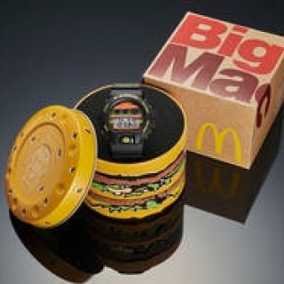 マクドナルドとG-SHOCKのコラボ!? ビッグマックウォッチ1000本限定リリース|CASIO