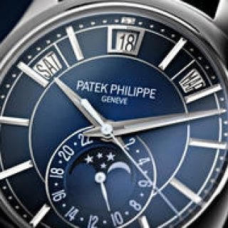 ブルー・ブラック・グラデーション文字盤を搭載したNEW年次カレンダー｜PATEK PHILIPPE