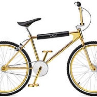 ディオール オムが、BOGADEとコラボレーション。ゴールドに輝くBMX|DIOR HOMME