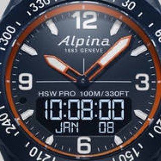多彩なセンサーを搭載したアウトドアスマートウオッチ「アルパイナーX」|ALPINA