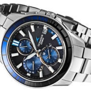 オシアナスブルーのさらなる洗練。日本の伝統工芸「江戸切子」をベゼルに採用｜CASIO