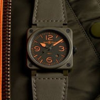 フライトジャケットの定番“MA-1”にインスパイアされたパイロットウオッチ|Bell & Ross