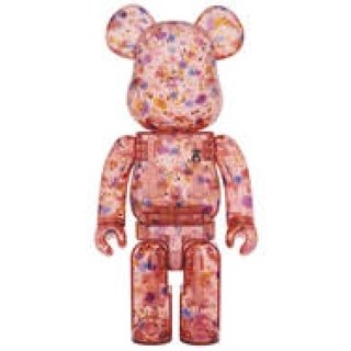 BE@RBRICK ANREALAGE （CLEAR RED Ver.） 100％ & 400％｜MEDICOM TOY
