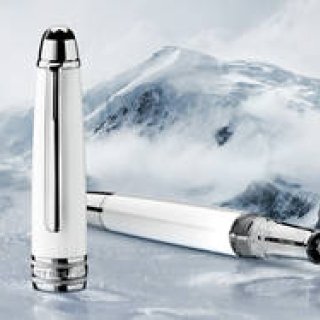  MONTBLANC ｜雪をいただいたモンブラン山へのオマージュ　白い「Tribute to the Mont Blanc」コレクションが登場 ギャラリー