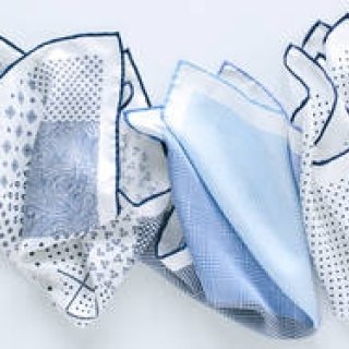 初夏の装いに華やかさをくわえるフェアファクスのポケットチーフ｜FAIRFAX ギャラリー