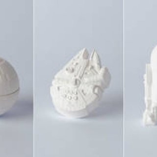精密な石膏製の「STAR WARS / アロマオーナメント」3種類登場｜Bibliotheque Blanc ギャラリー