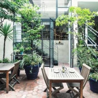 緑に囲まれた爽やかな空間でビールと野菜料理を楽しむ｜BROWN RICE by NEAL’S YARD REMEDIES ギャラリー