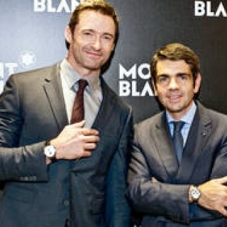 ヒュー・ジャックマンが香港時計ショーのモンブランブースを訪問｜MONTBLANC ギャラリー
