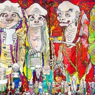 全長100メートルにわたる大作「五百羅漢図」など全作品が日本初公開｜MORI ART MUSEUM ギャラリー