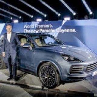 新型ポルシェ「カイエン」の発表イベントに出席｜Porsche ギャラリー