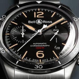 Vintageコレクションからブラック×ベージュがアイコニックな第三世代モデル｜Bell & Ross　ギャラリー