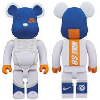 BE@RBRICK NIKE SB WHITE 100% & 400% / 1000%｜MEDICOM TOY　ギャラリー