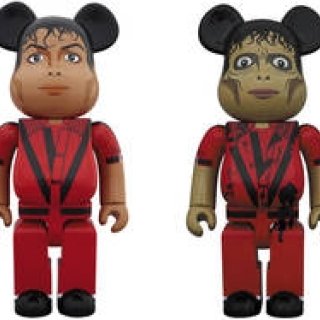 BE@RBRICK Michael Jackson Red Jacket / Zombie 100% & 400% / 1000%｜MEDICOM TOY　ギャラリー
